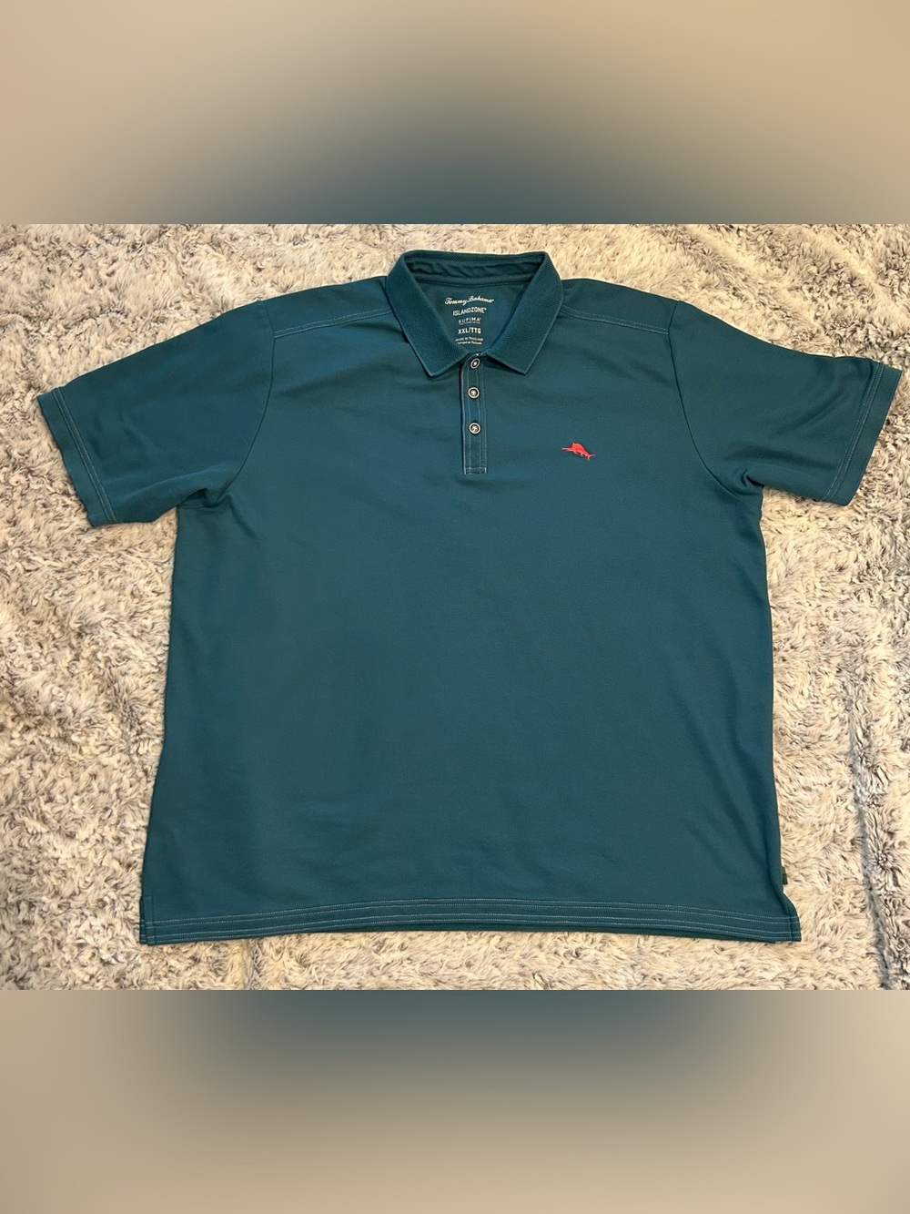 Tommy Bahama Teal Island Zone Polo